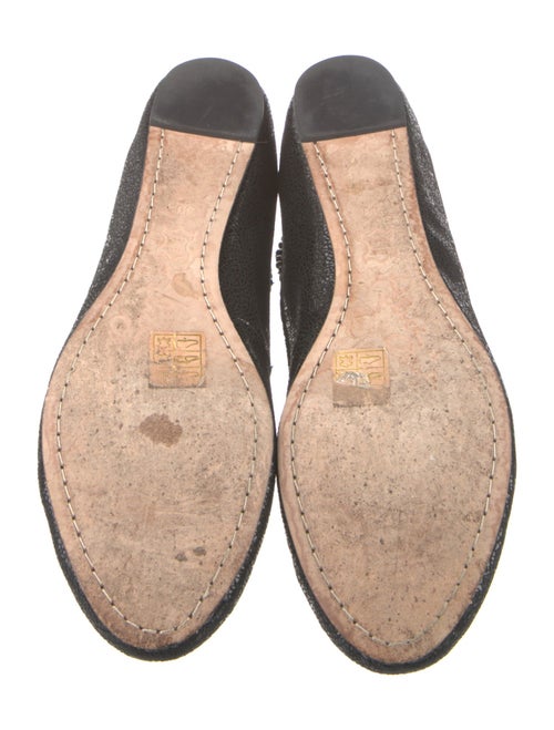 Alice + Olivia Leather Ballet Flats
