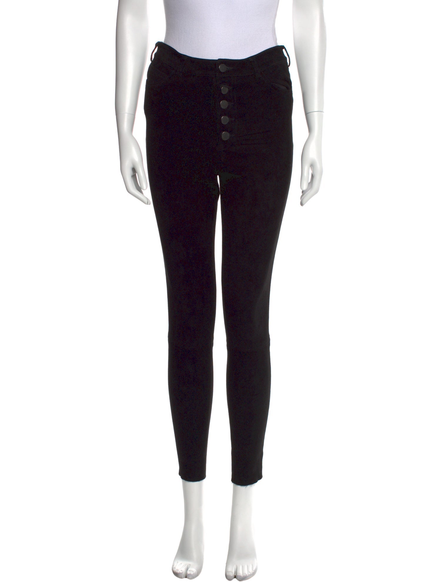 Alice + Olivia Mid-Rise Skinny Leg Jeans