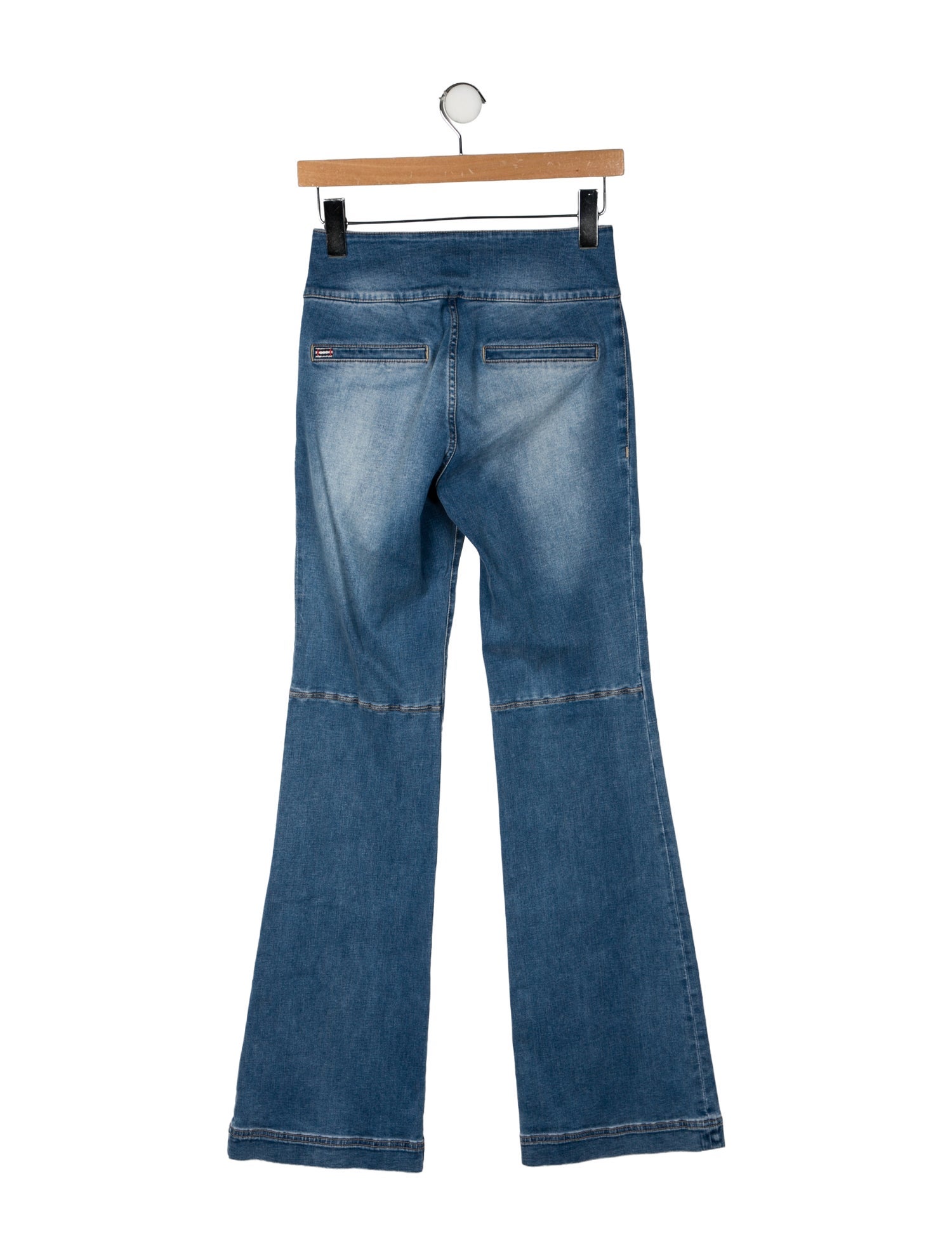 Alice + Olivia High-Rise Wide Leg Jeans