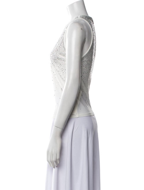 Alice + Olivia Scoop Neck Sleeveless Top