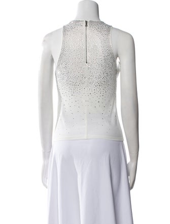 Alice + Olivia Scoop Neck Sleeveless Top