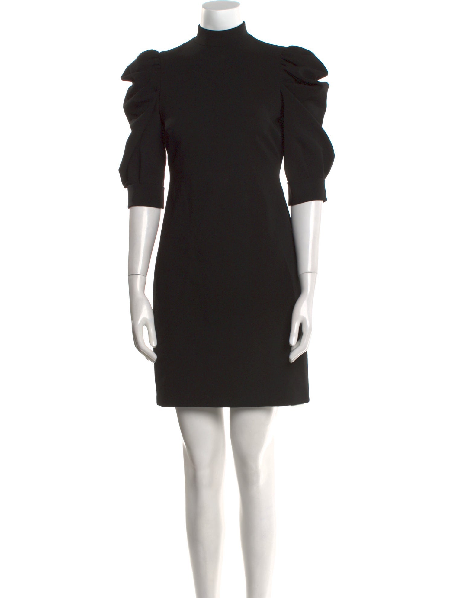 Alice + Olivia Mock Neck Mini Dress