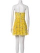 Alice + Olivia Floral Print Mini Dress