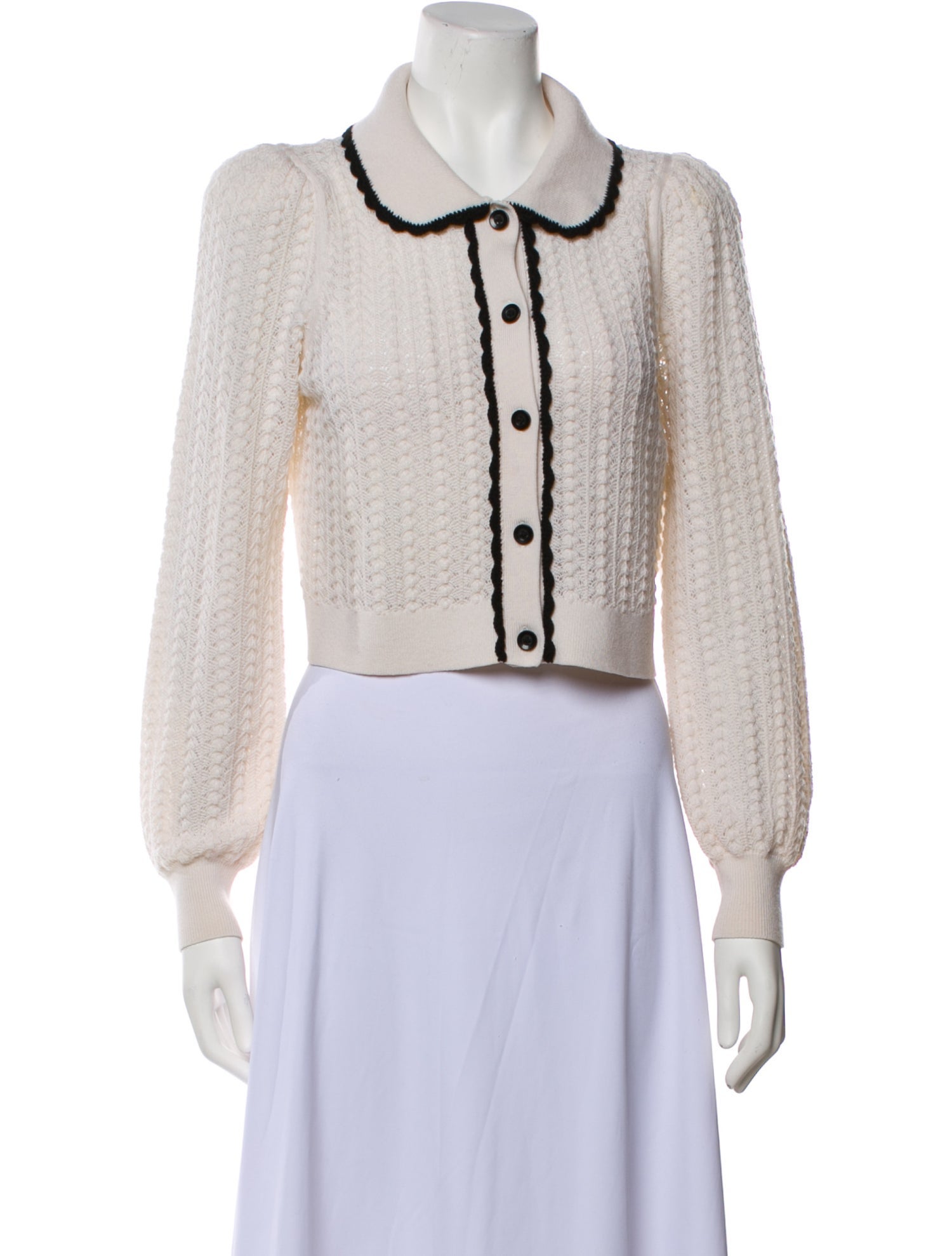 Alice + Olivia Wool Striped Sweater