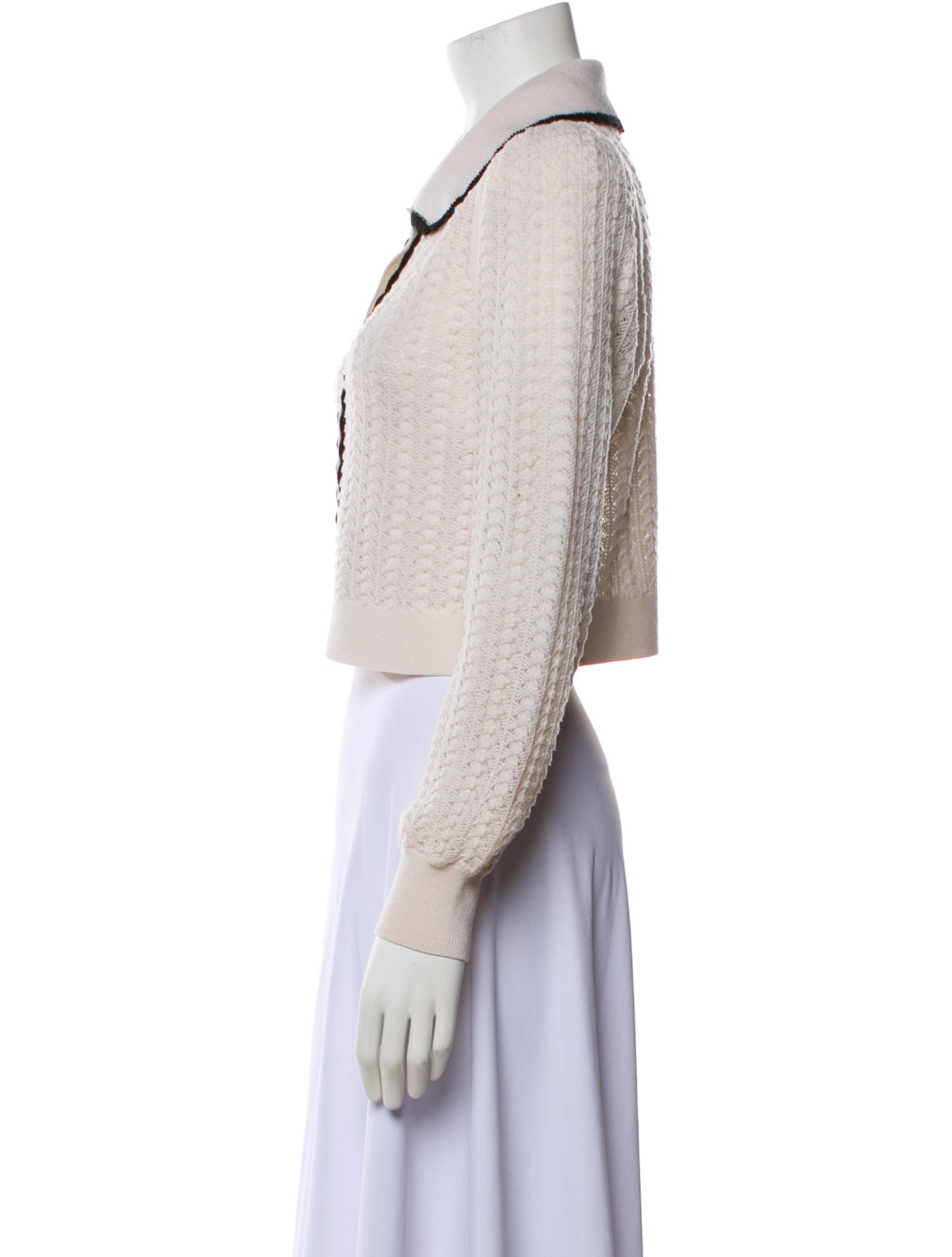 Alice + Olivia Wool Striped Sweater