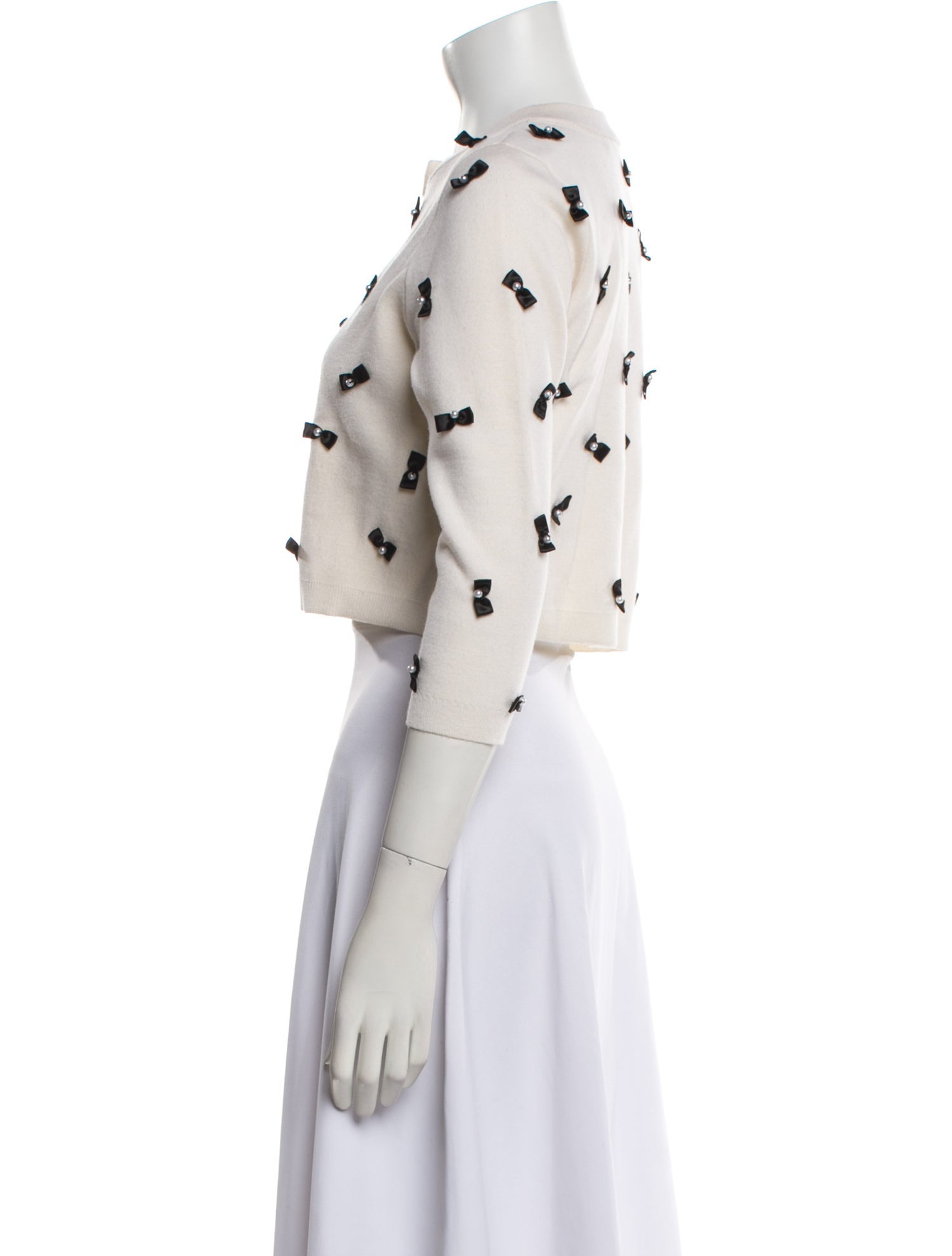 Alice + Olivia Wool Printed Sweater