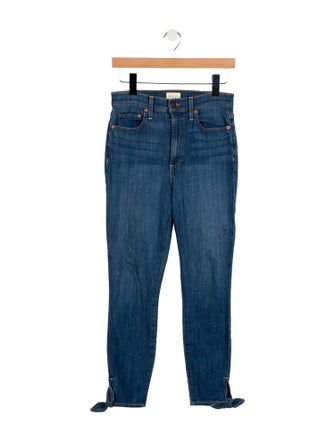 Alice + Olivia High-Rise Skinny Leg Jeans