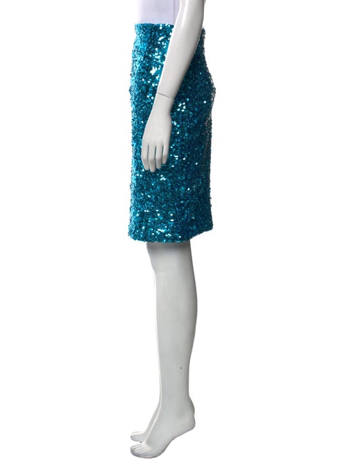 Alice + Olivia Sequin Embellishments Knee-Length Skirt