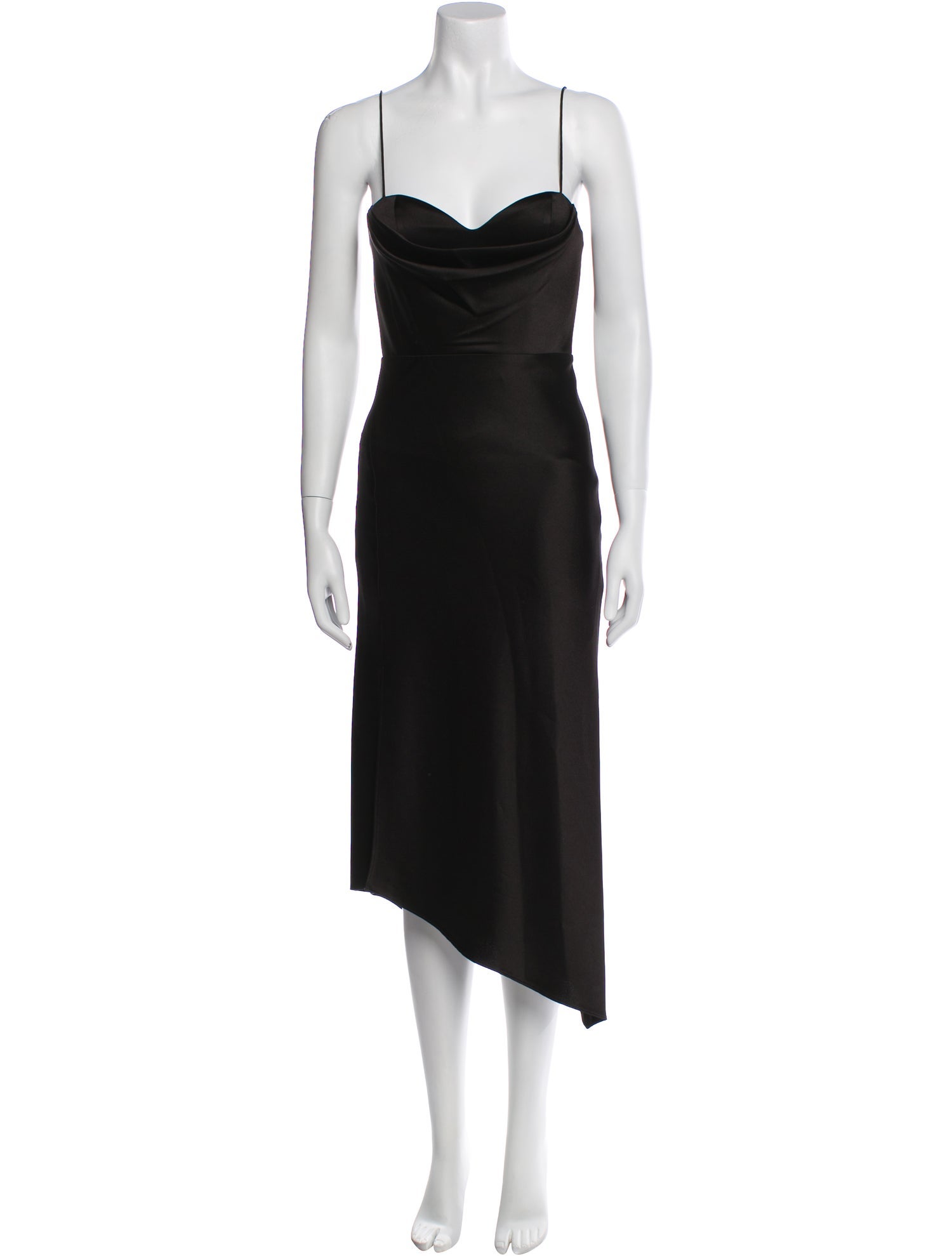 Alice + Olivia Cowl Neck Long Dress