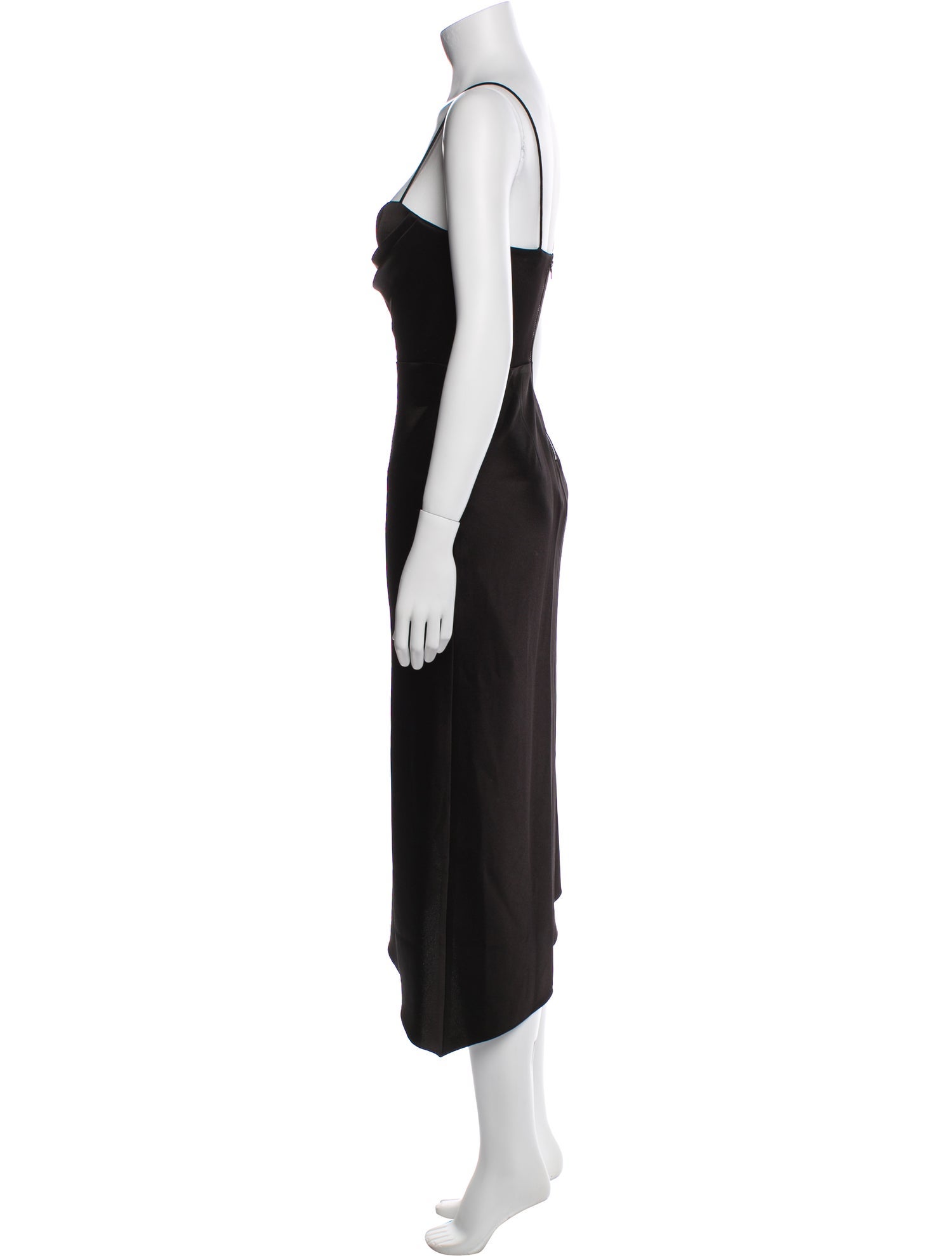 Alice + Olivia Cowl Neck Long Dress