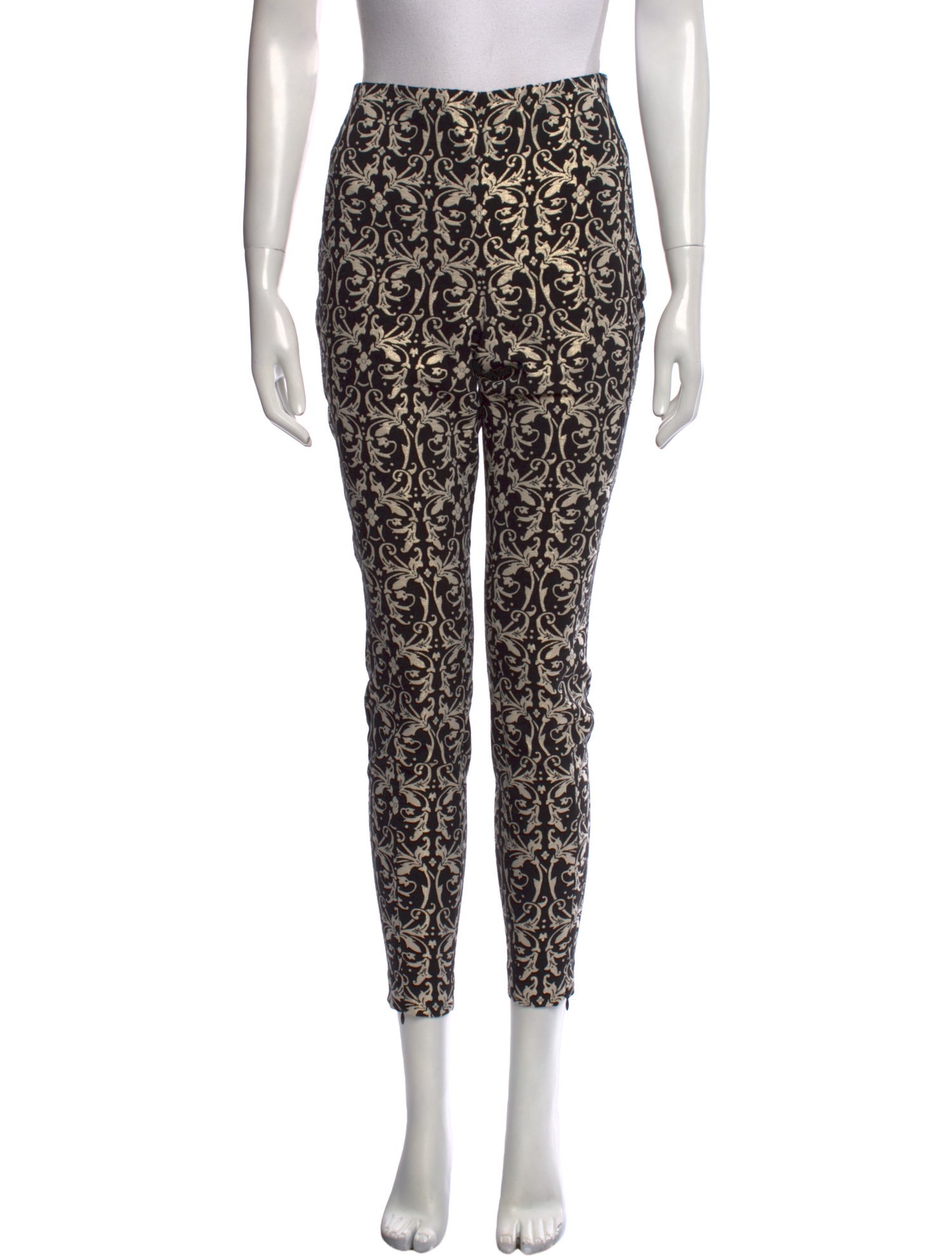 Alice + Olivia Printed Skinny Leg Pants