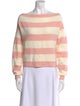 Alice + Olivia Nylon Striped Sweater