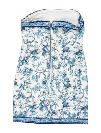 Alice + Olivia Paisley Print Mini Dress
