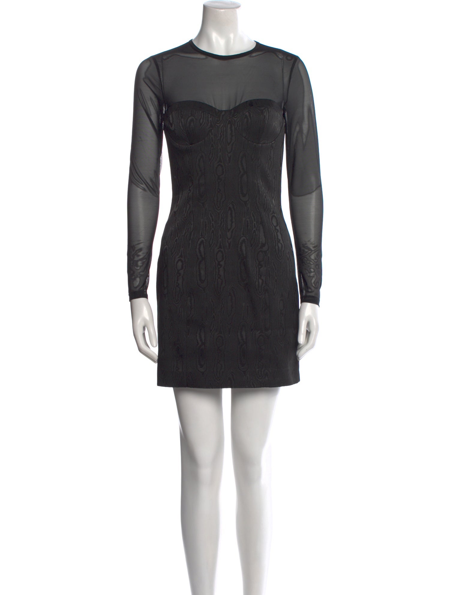 Alice + Olivia Crew Neck Mini Dress w/ Tags