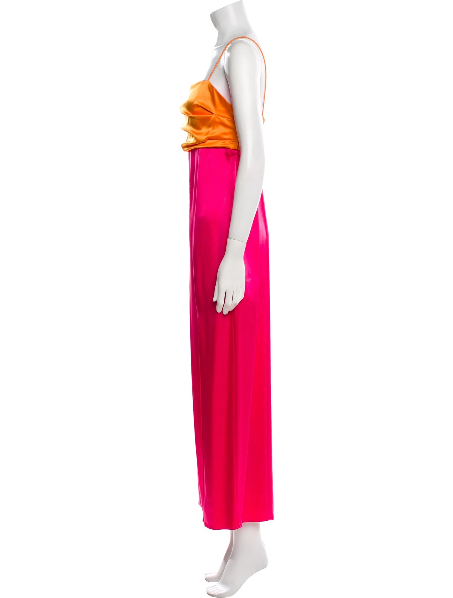 Alice + Olivia Square Neckline Long Dress