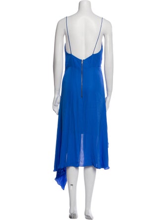 Alice + Olivia Cowl Neck Long Dress