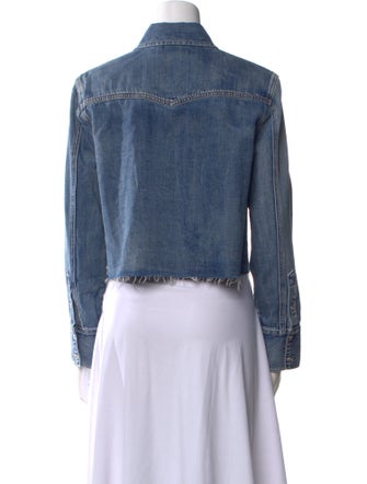 Alice + Olivia Long Sleeve Button-Up Top