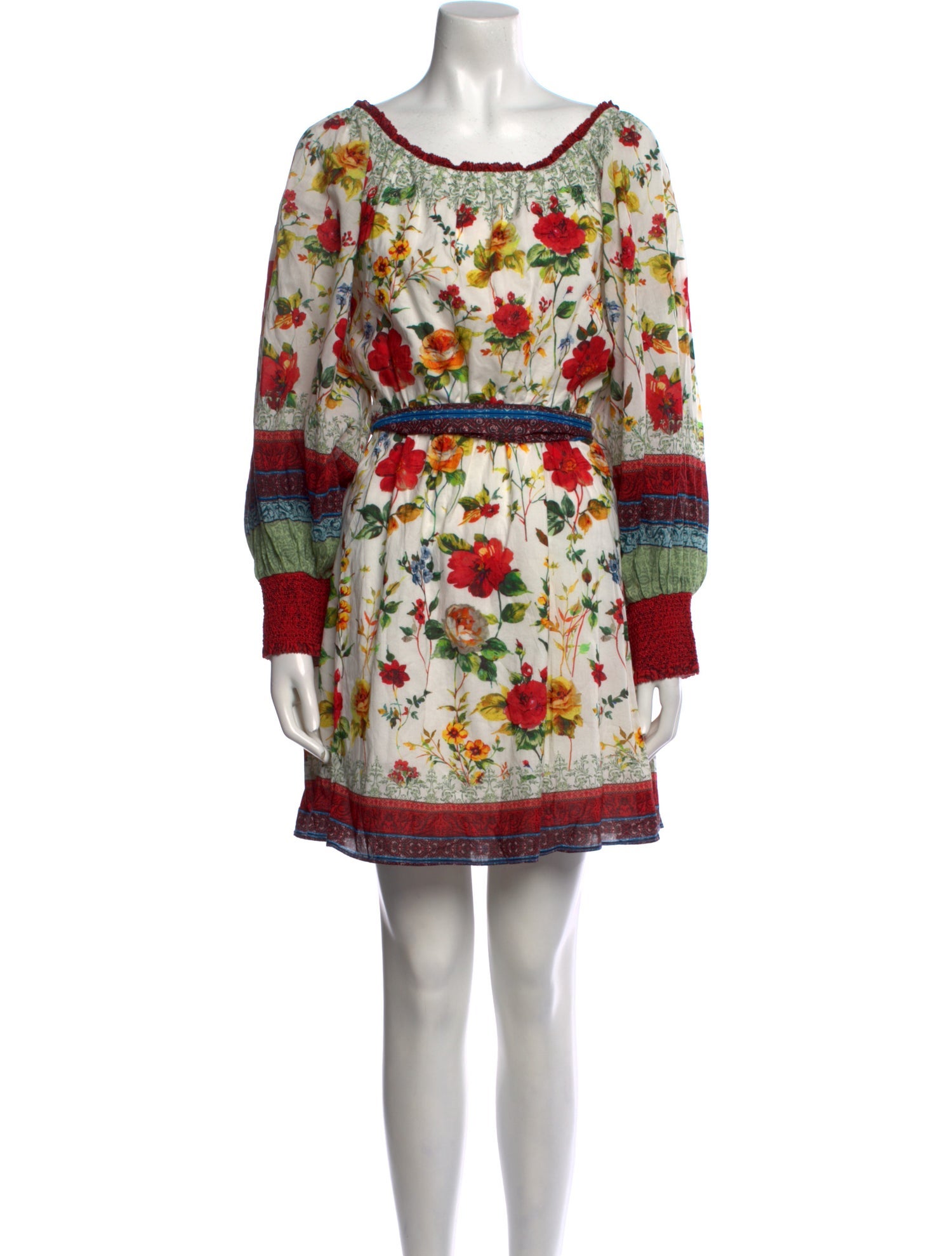 Alice + Olivia Printed Mini Dress w/ Tags