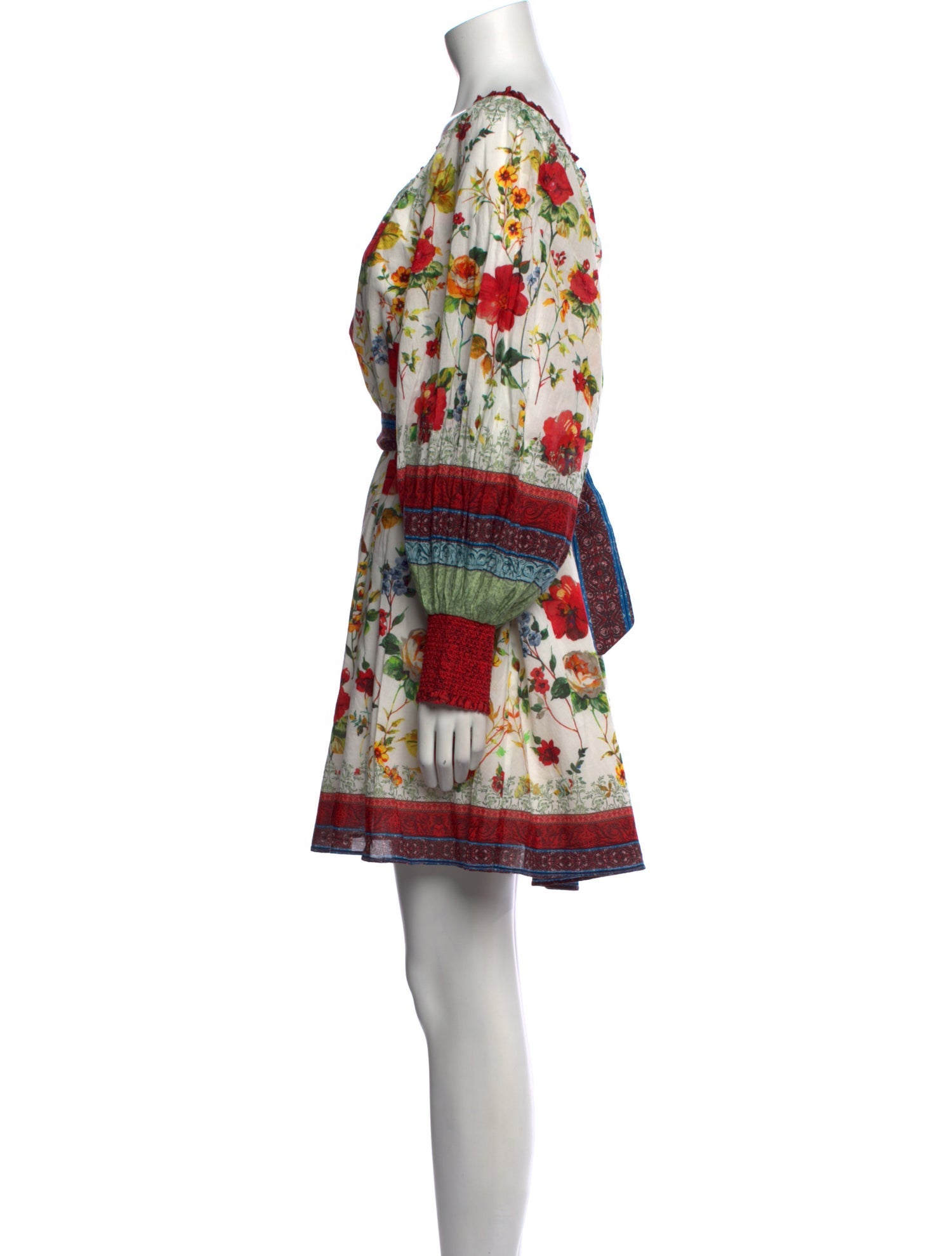 Alice + Olivia Printed Mini Dress w/ Tags