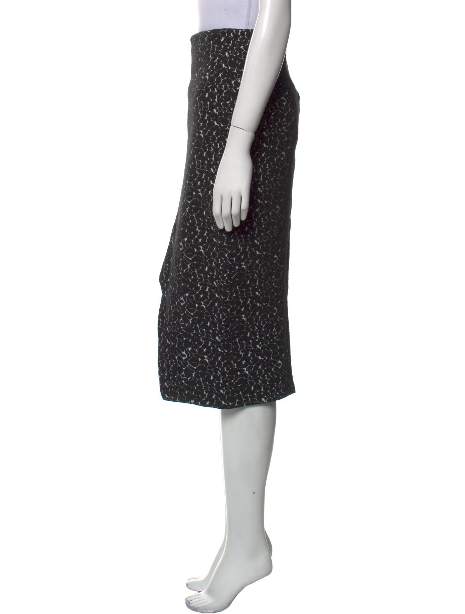 Alice + Olivia Printed Knee-Length Skirt