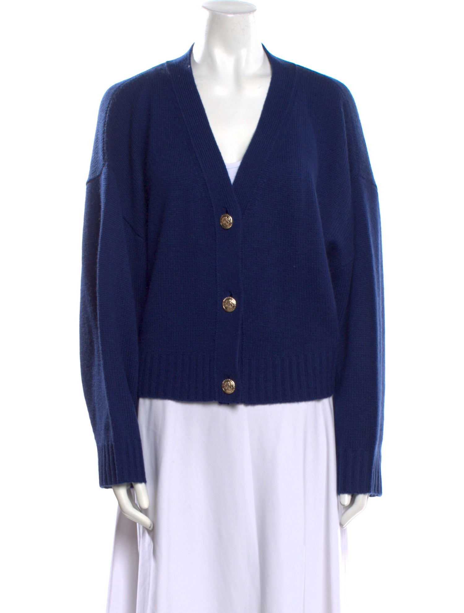 Alice + Olivia Cashmere V-Neck Sweater