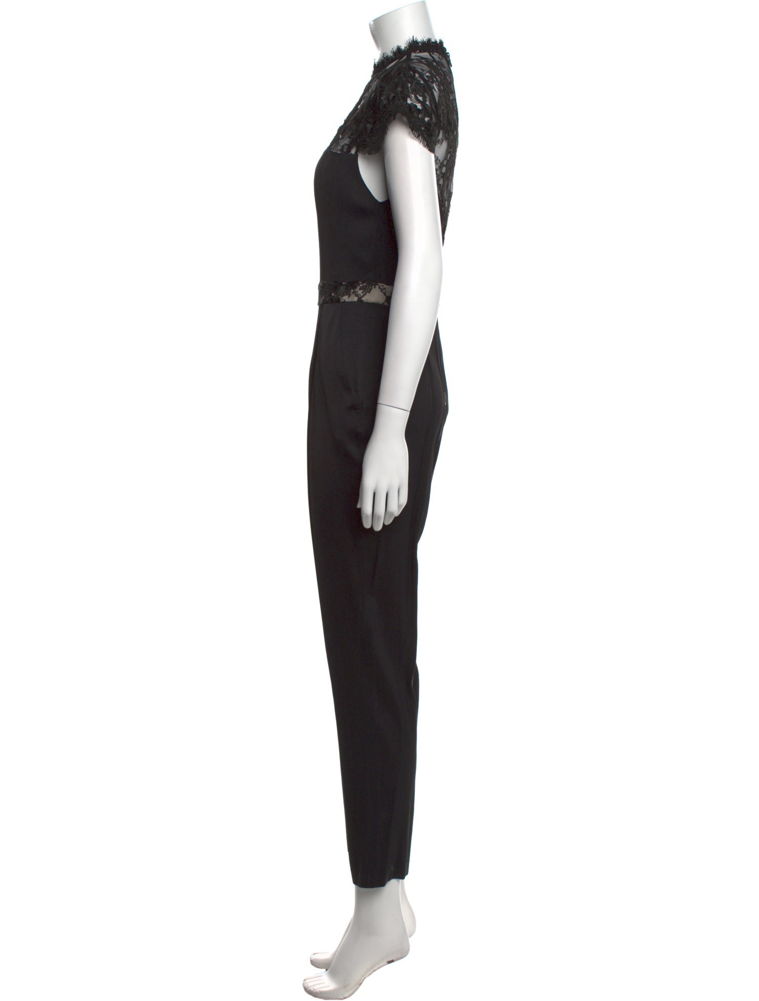 Alice + Olivia Mock Neck Jumpsuit