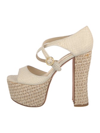 Alice + Olivia Leather Sandals