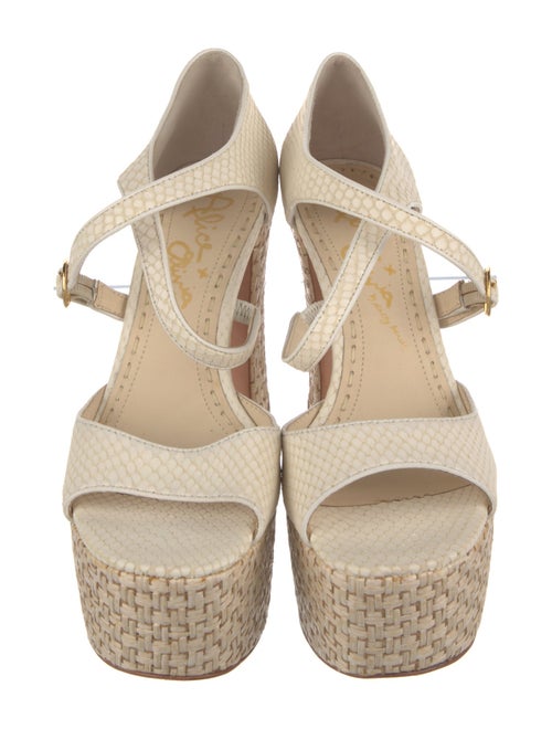 Alice + Olivia Leather Sandals