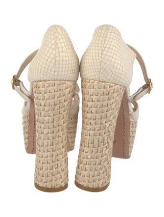 Alice + Olivia Leather Sandals