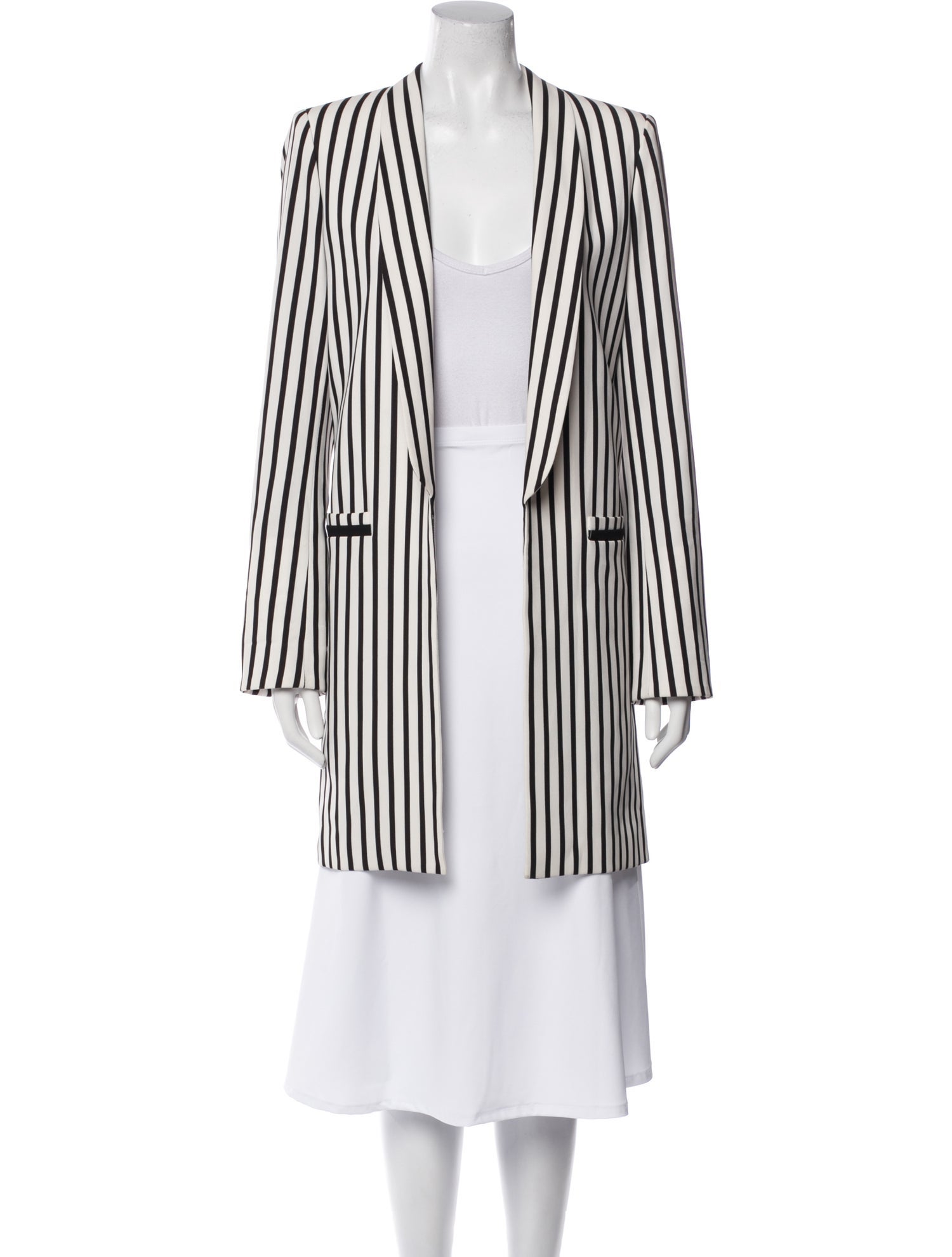 Alice + Olivia Striped Coat