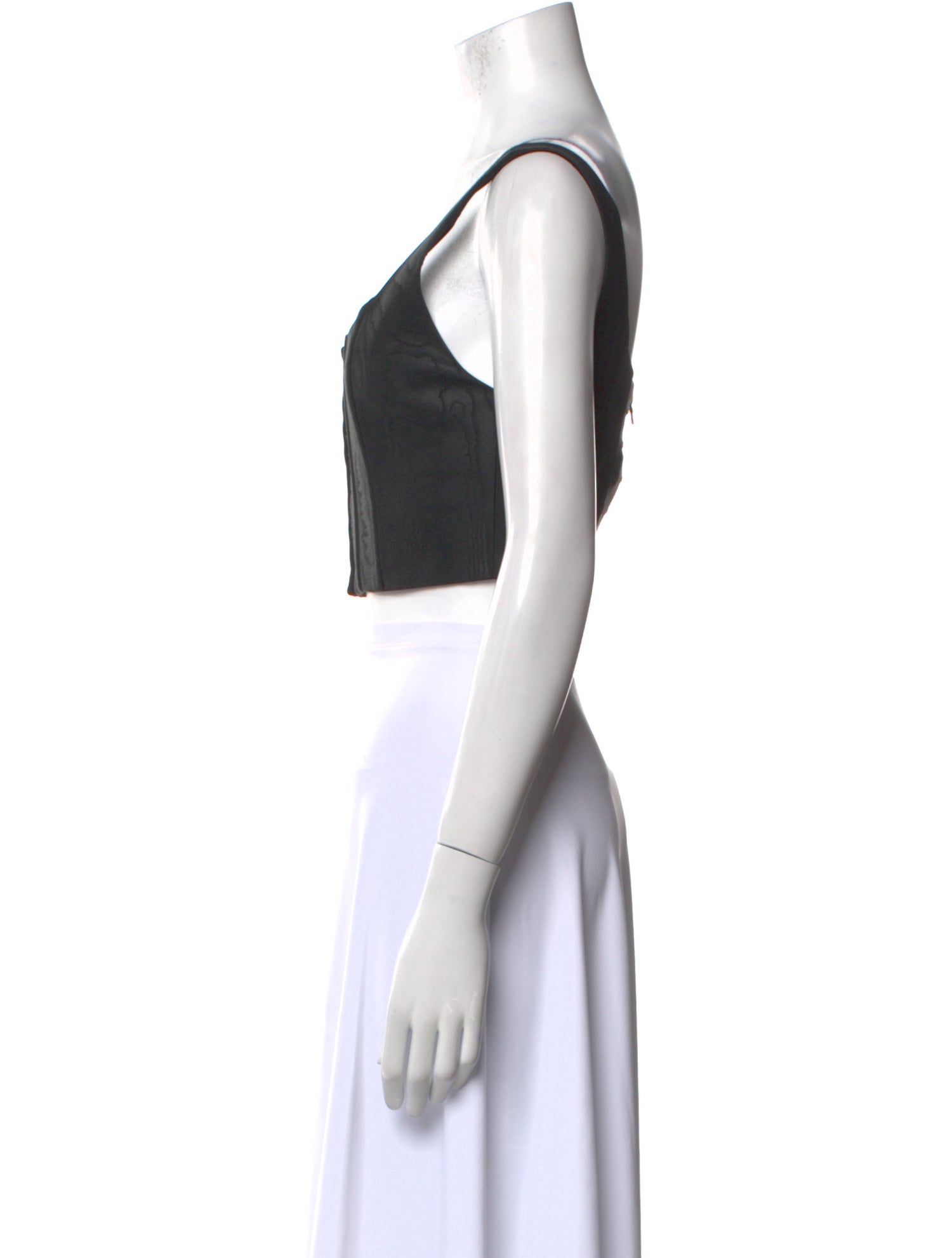 Alice + Olivia Square Neckline Sleeveless Crop Top w/ Tags