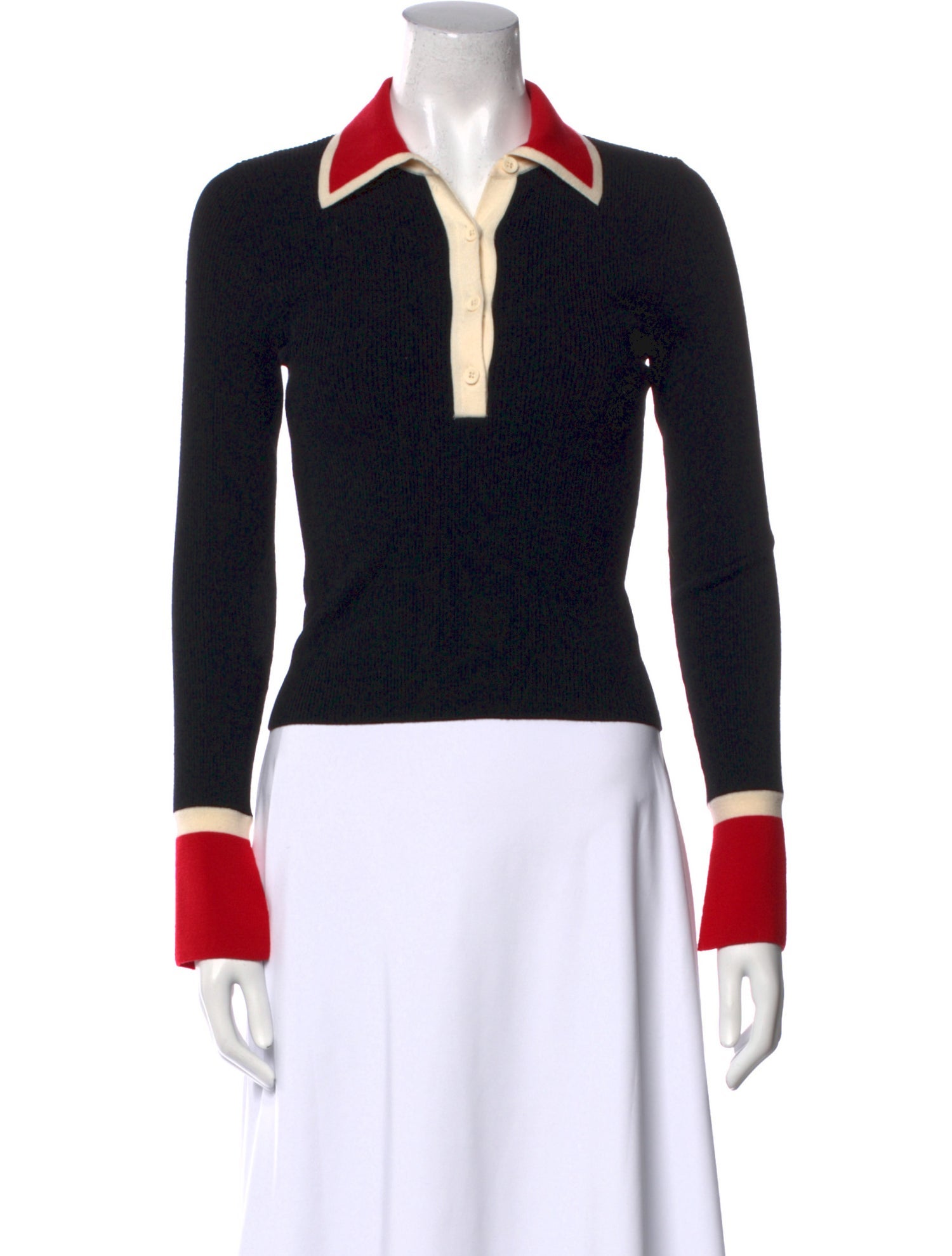 Alice + Olivia Wool Printed Top w/ Tags