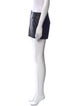 Alice + Olivia Lamb Leather Mini Shorts