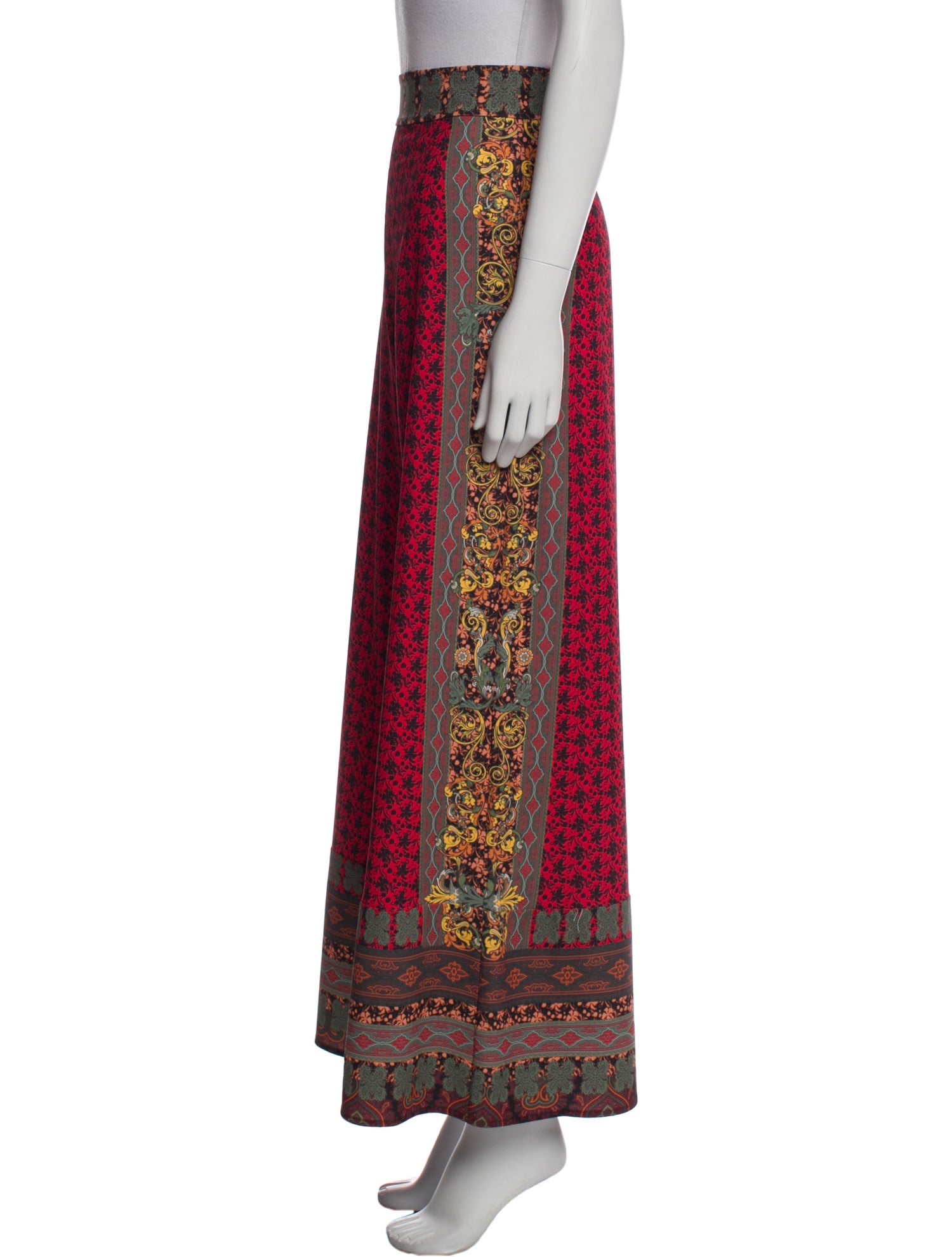 Alice + Olivia Floral Print Wide Leg Pants