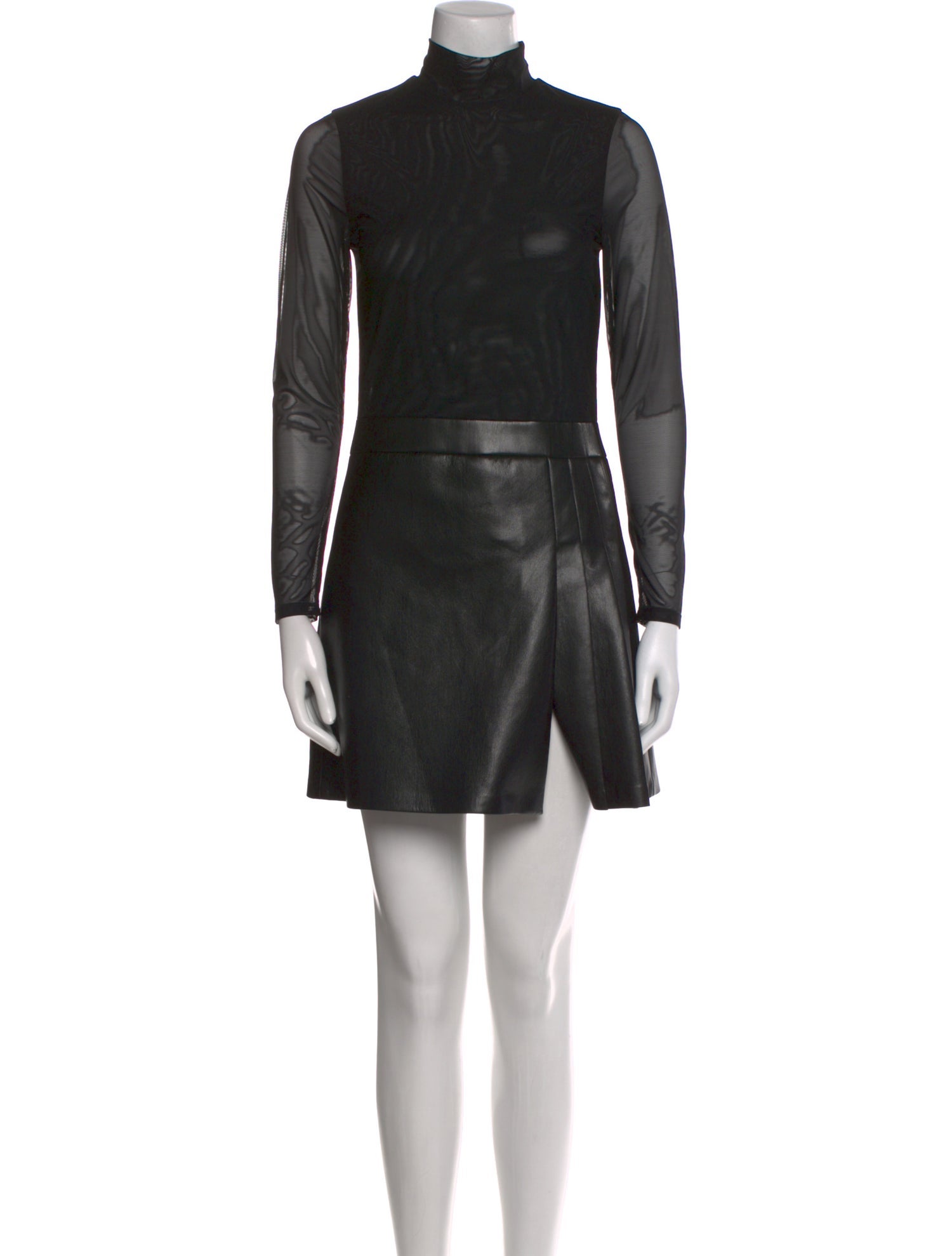 Alice + Olivia Turtleneck Mini Dress