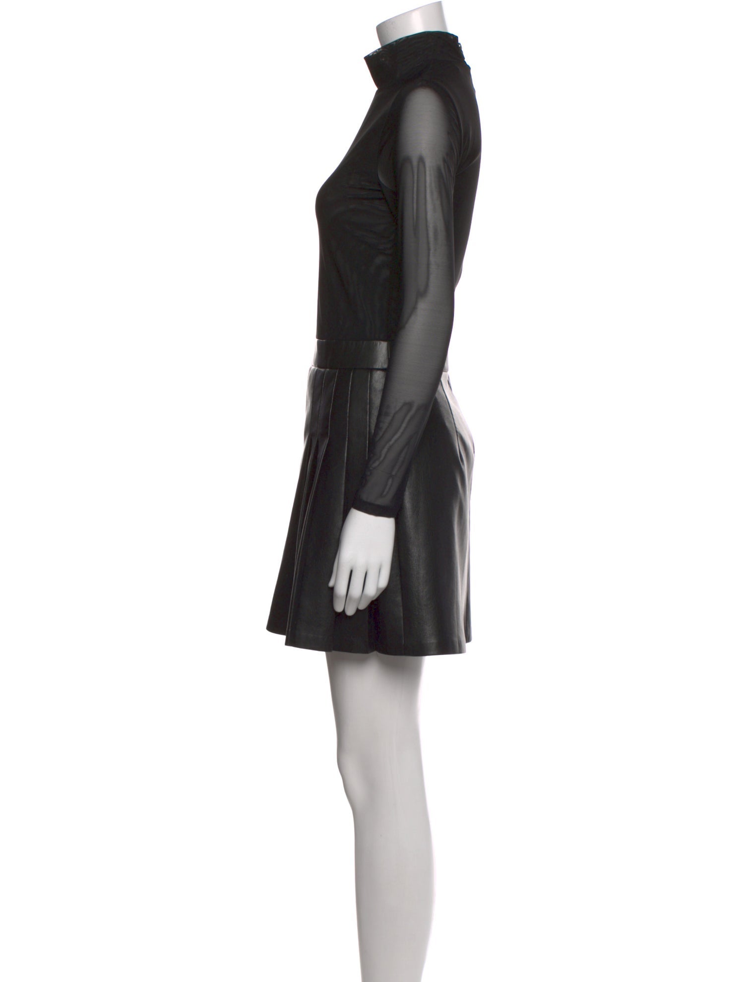 Alice + Olivia Turtleneck Mini Dress