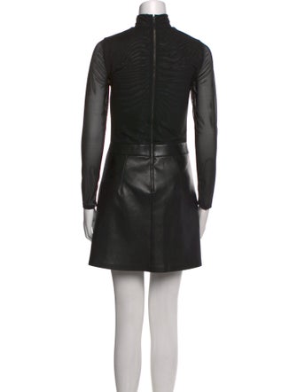 Alice + Olivia Turtleneck Mini Dress