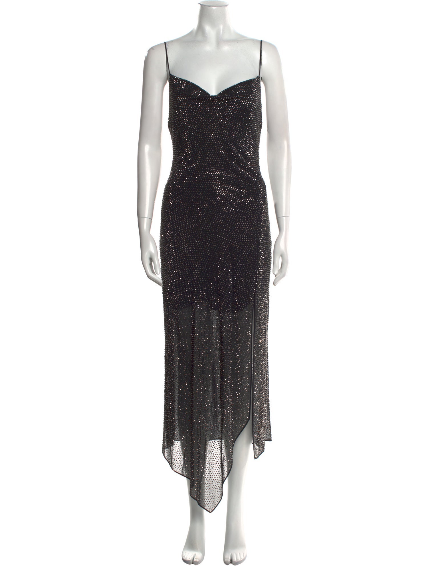 Alice + Olivia V-Neck Long Dress