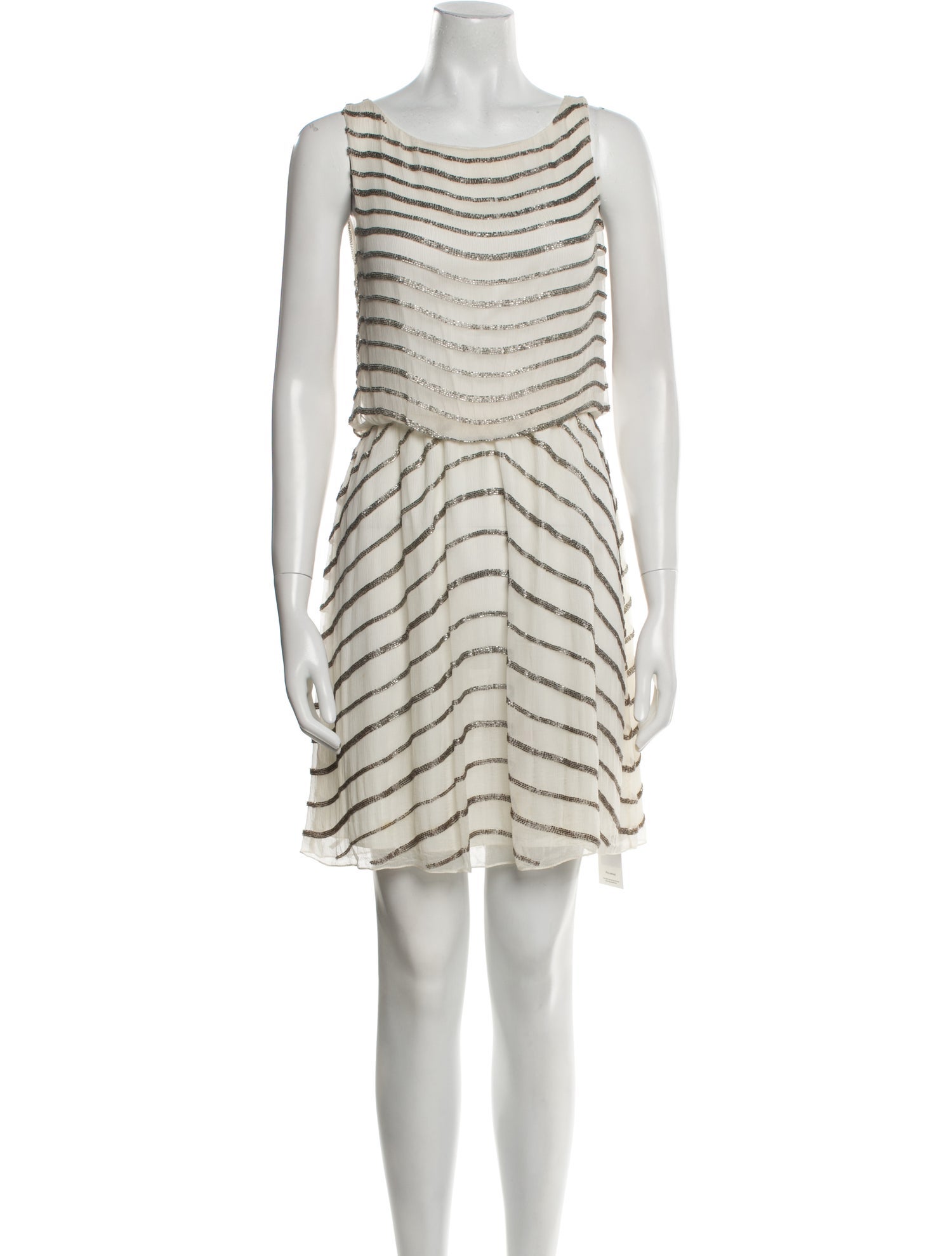 Alice + Olivia Silk Mini Dress