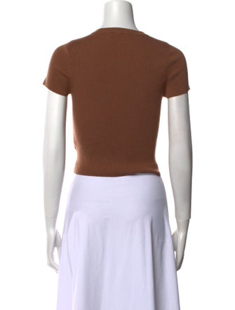 Alice + Olivia Wool Crew Neck Sweater