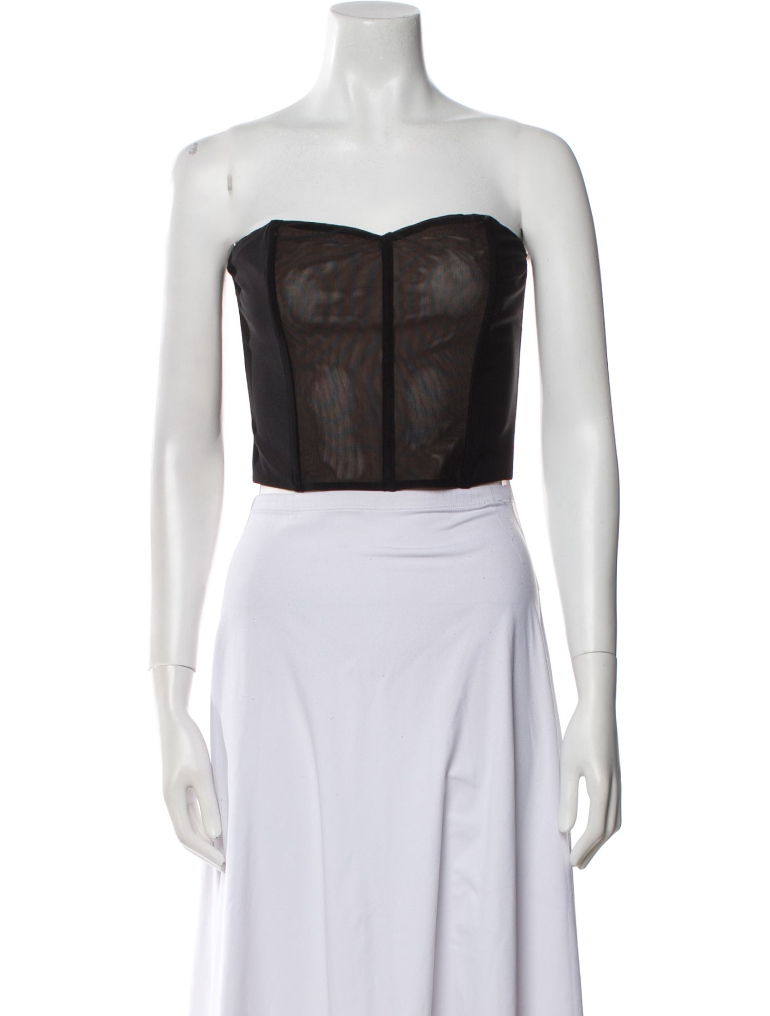 Alice + Olivia Strapless Crop Top w/ Tags