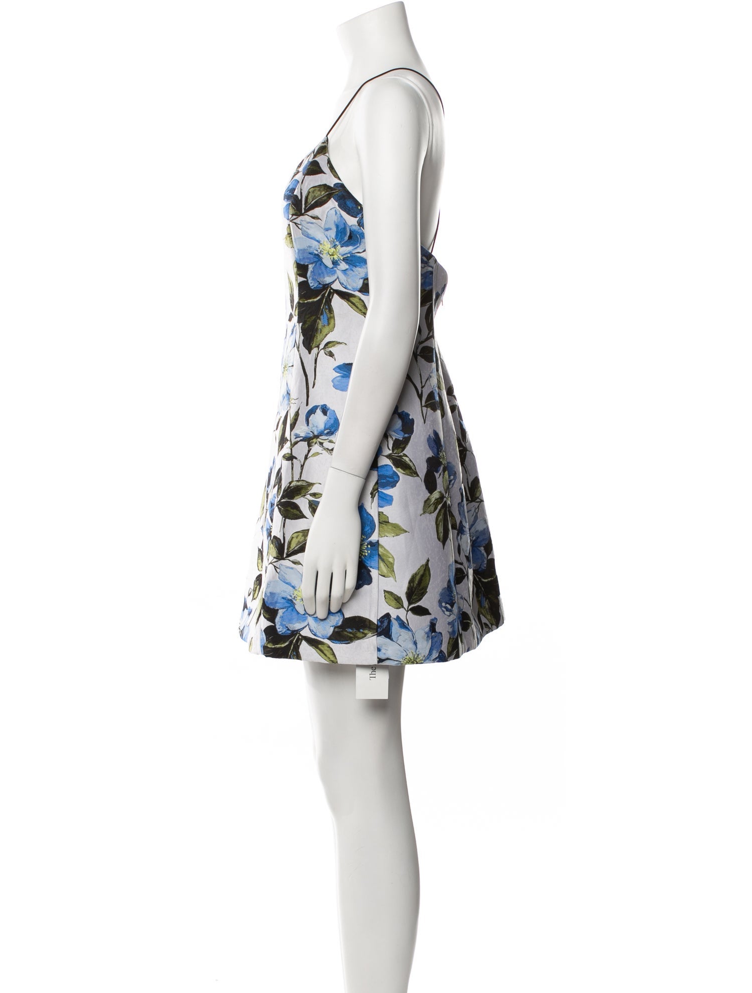 Alice + Olivia Floral Print Mini Dress