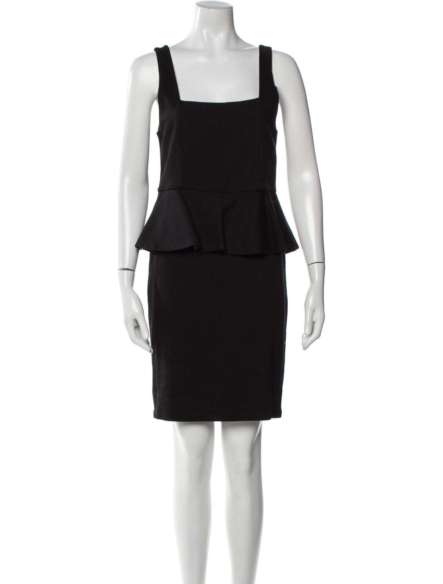 Alice + Olivia Square Neckline Mini Dress