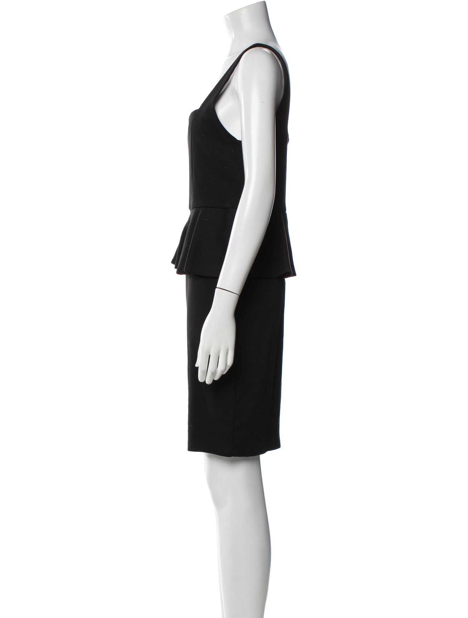 Alice + Olivia Square Neckline Mini Dress