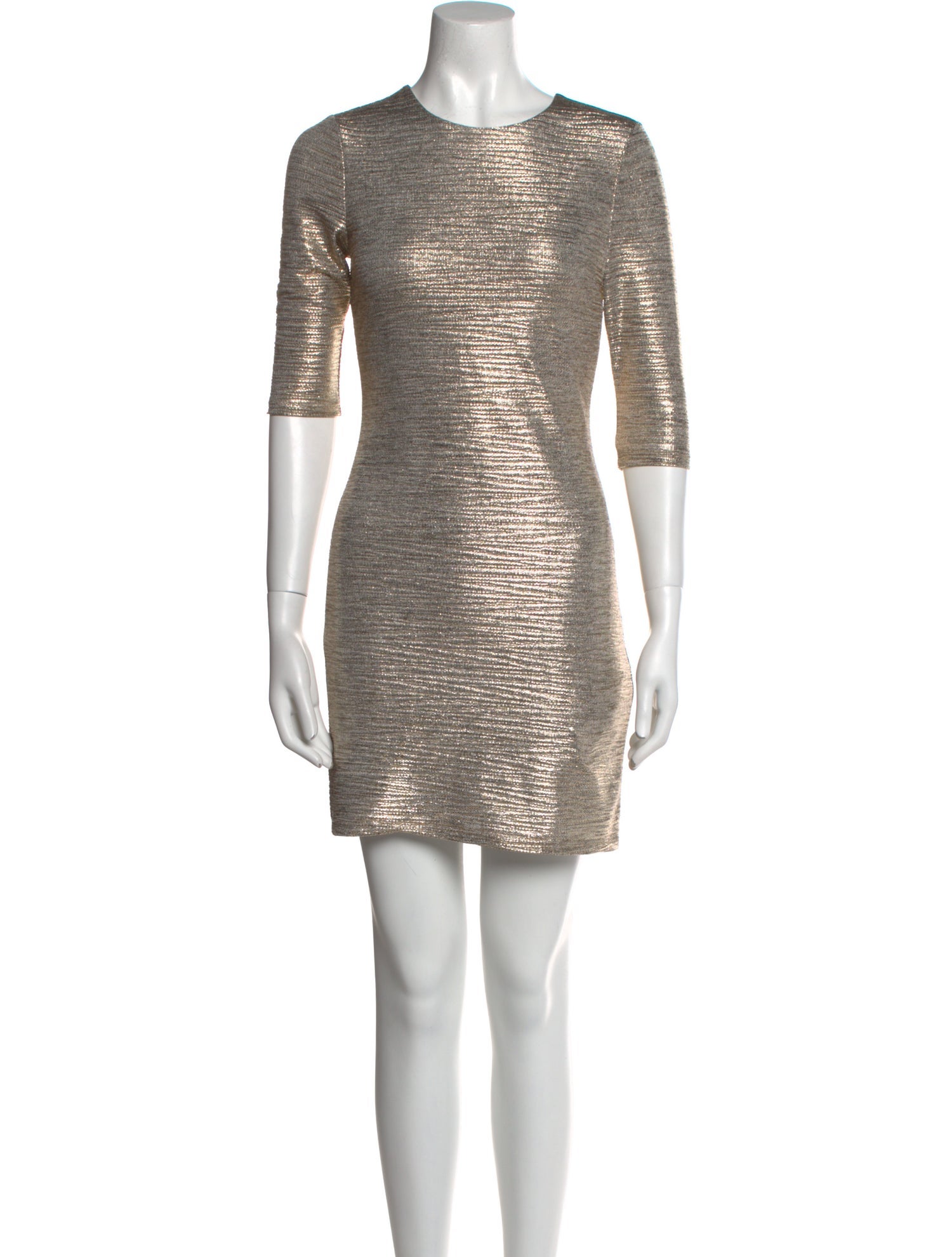 Alice + Olivia Crew Neck Mini Dress w/ Tags