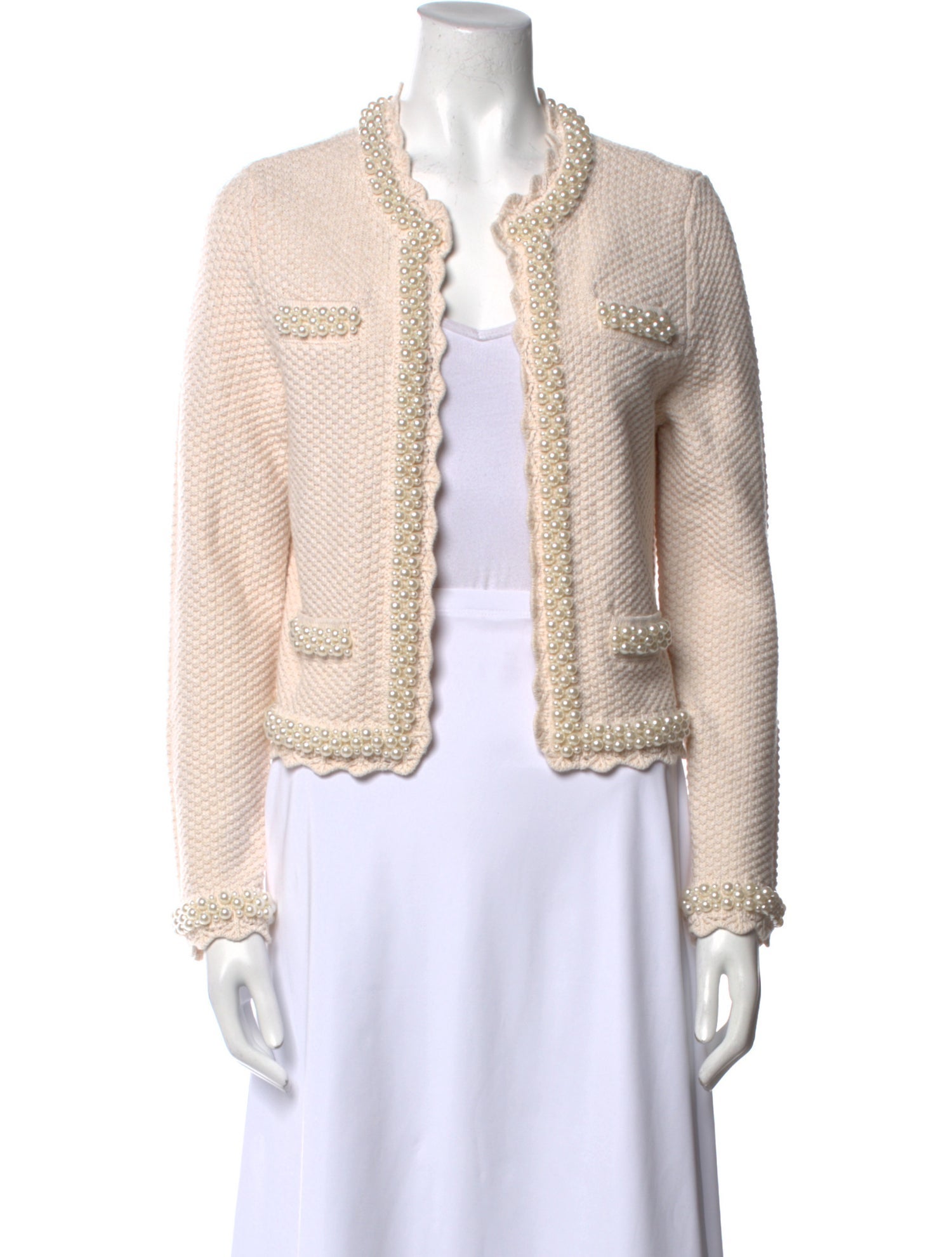 Alice + Olivia Open Front Sweater