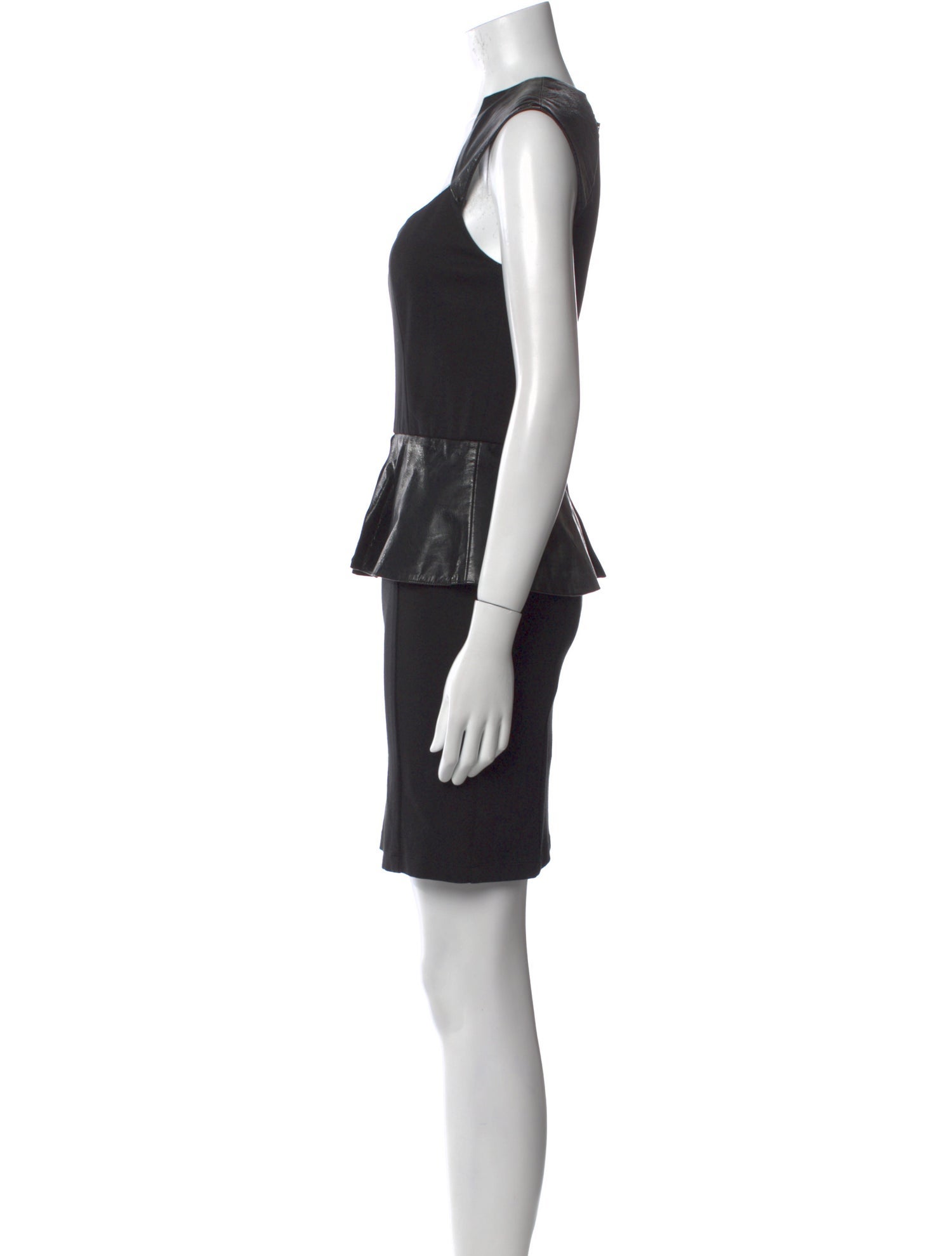 Alice + Olivia Square Neckline Mini Dress