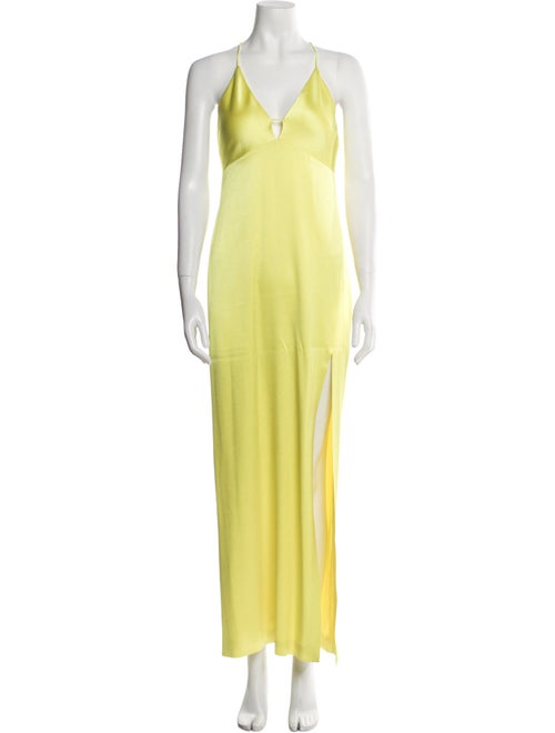 Alice + Olivia V-Neck Long Dress
