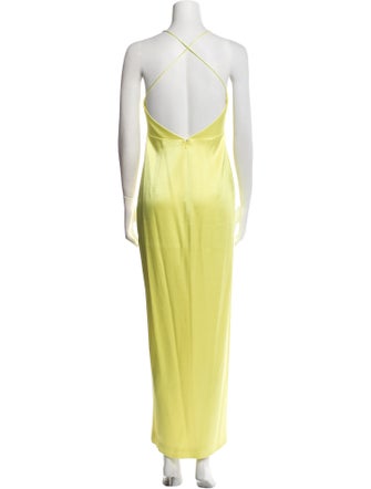 Alice + Olivia V-Neck Long Dress