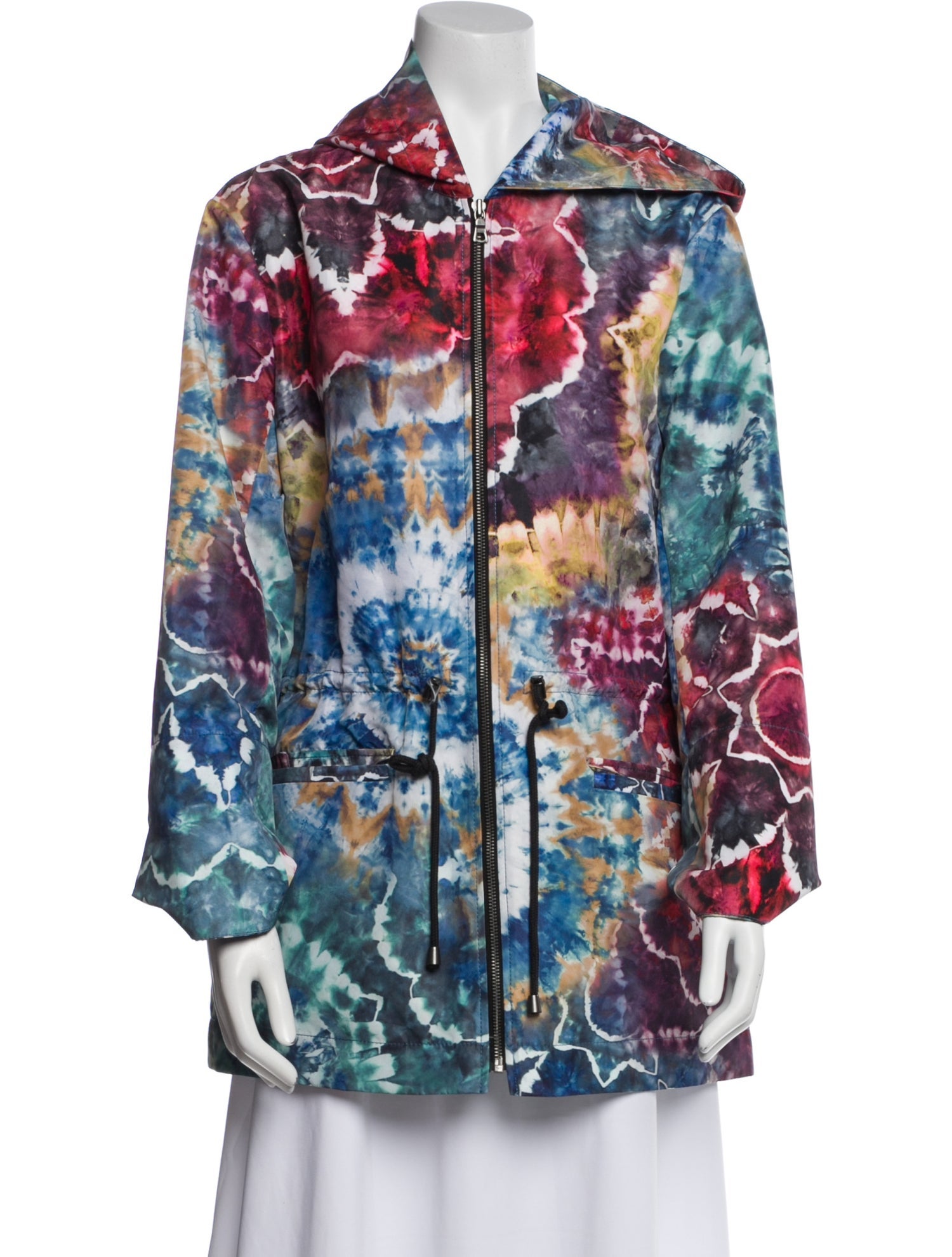 Alice + Olivia Floral Print Denim Jacket